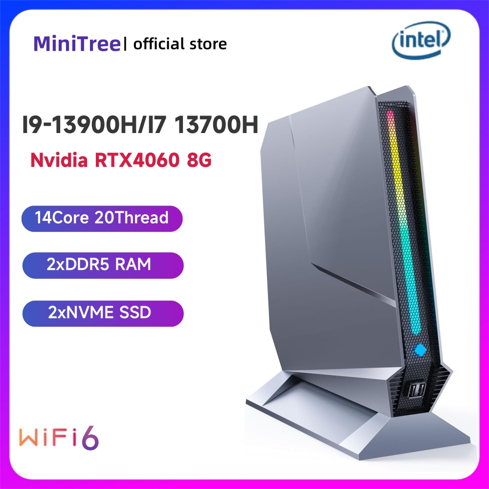 Intel Cpu Core I9 - 데스크탑 미니 게이밍 컴퓨터 코어 i9-13900H