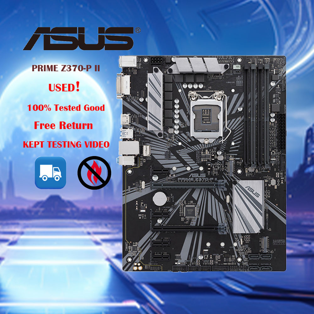 LGA 1151 Asus 프라임 Z370-P II 마더 - Intel Cpu Core I9 리뷰 및 가격